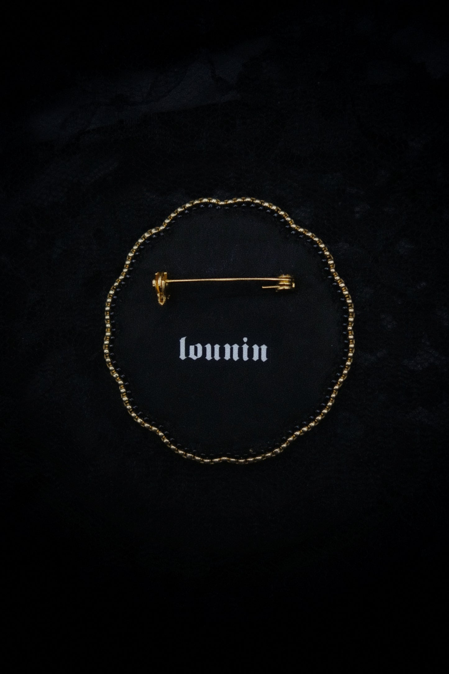 Broche citrouille