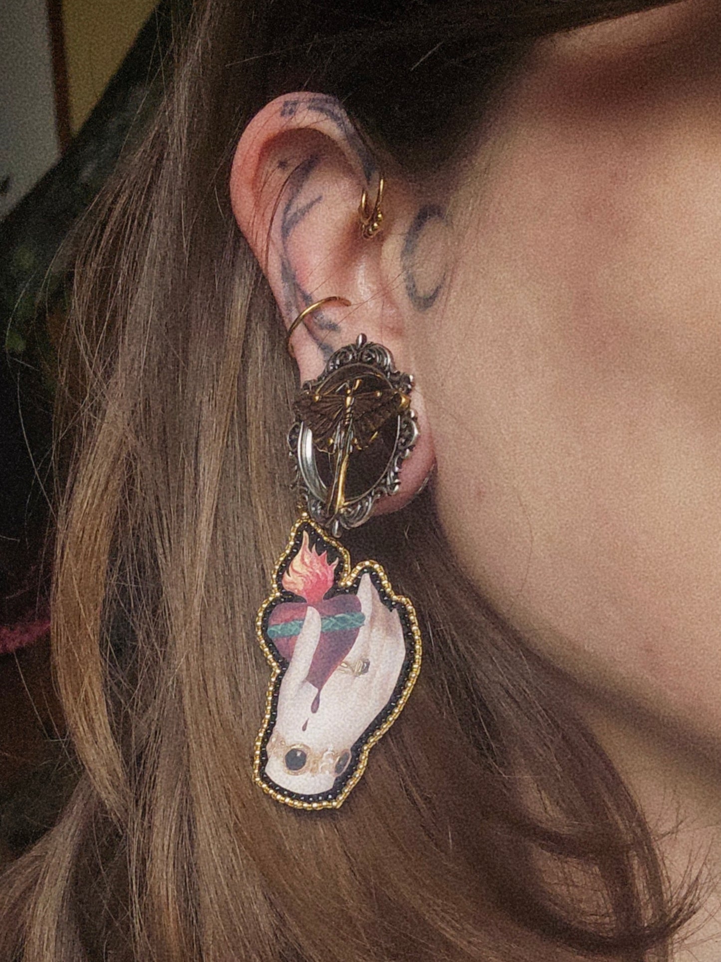Boucles main et cœur