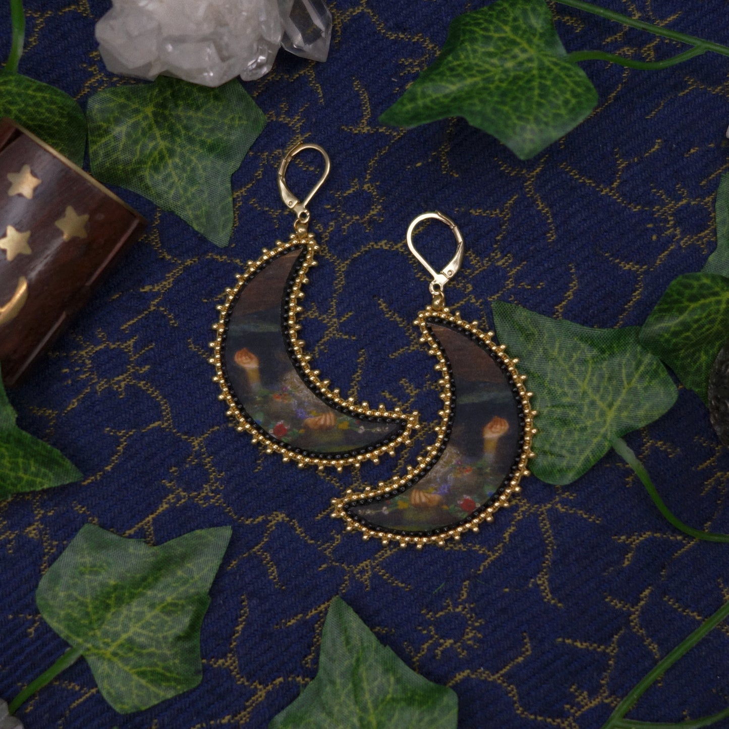 Boucles mains et fleurs