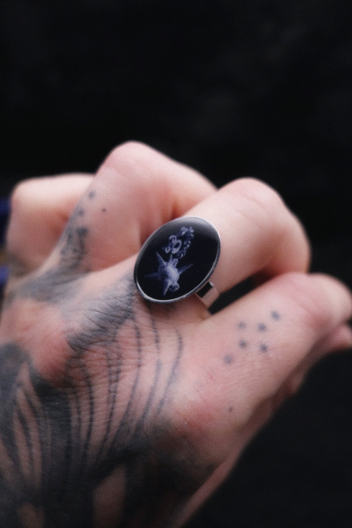 Bague fléau