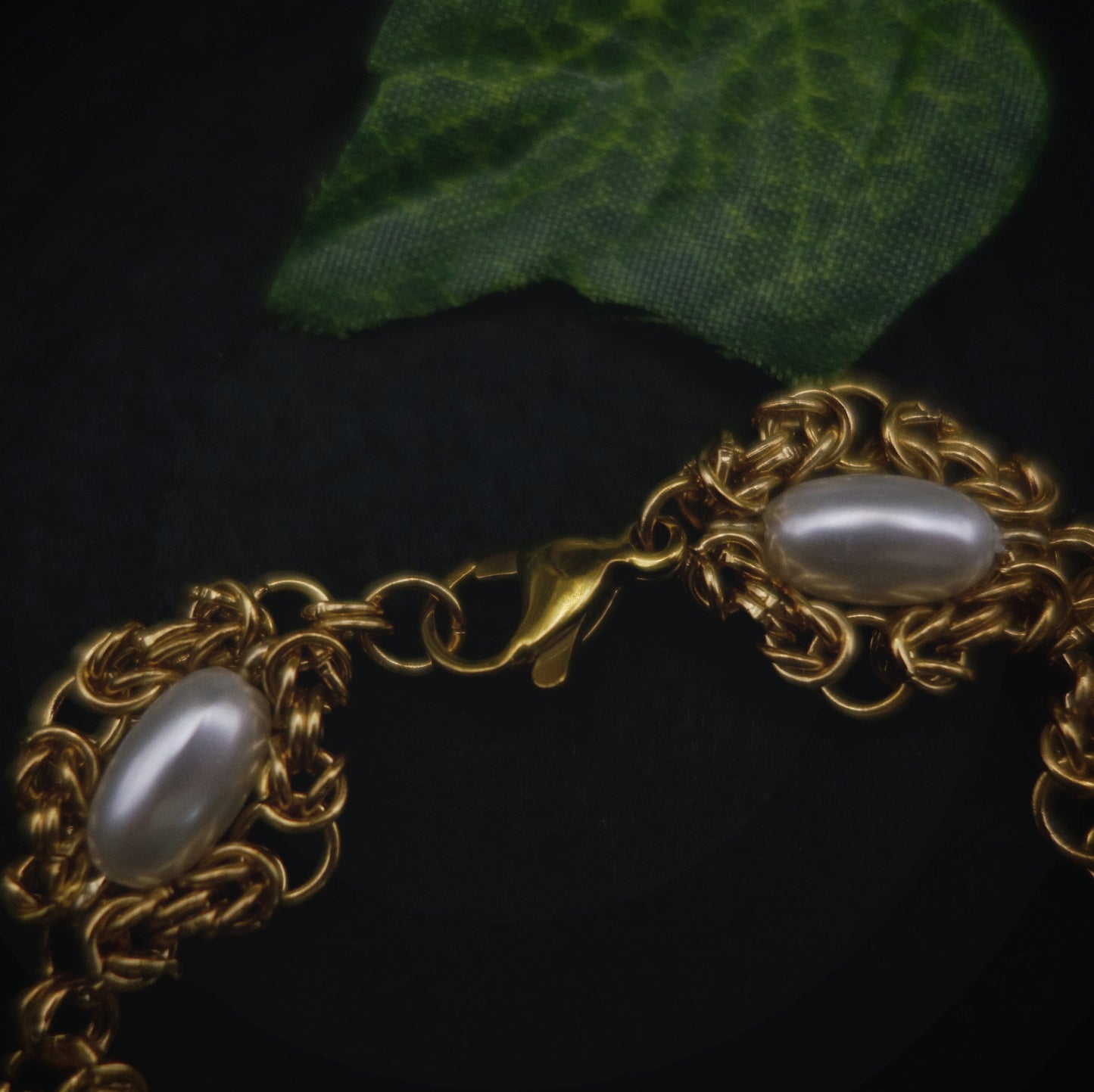 Bracelet perles nacrées ✷ réalisé sur commande