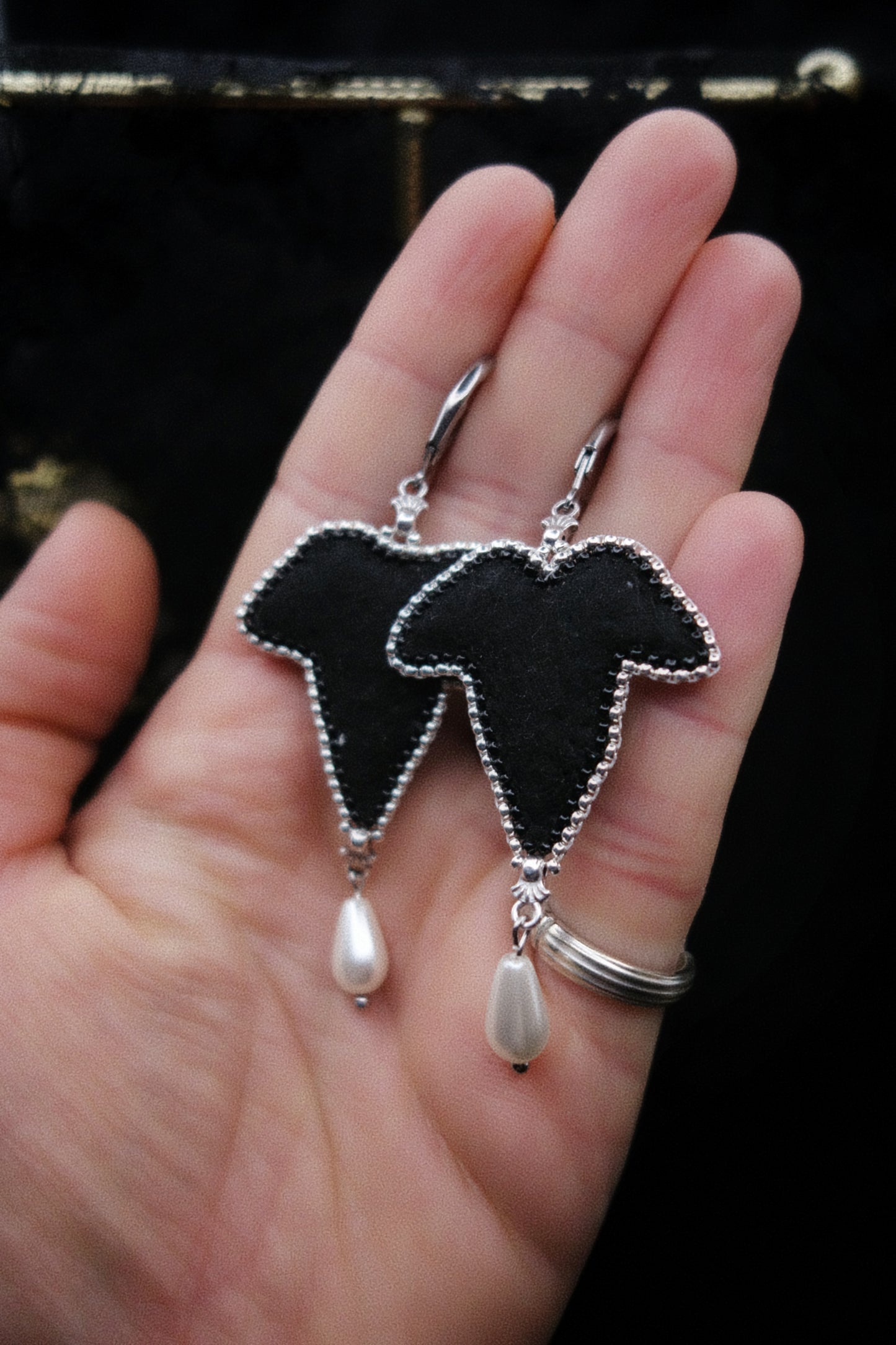 Boucles feuilles de lierre