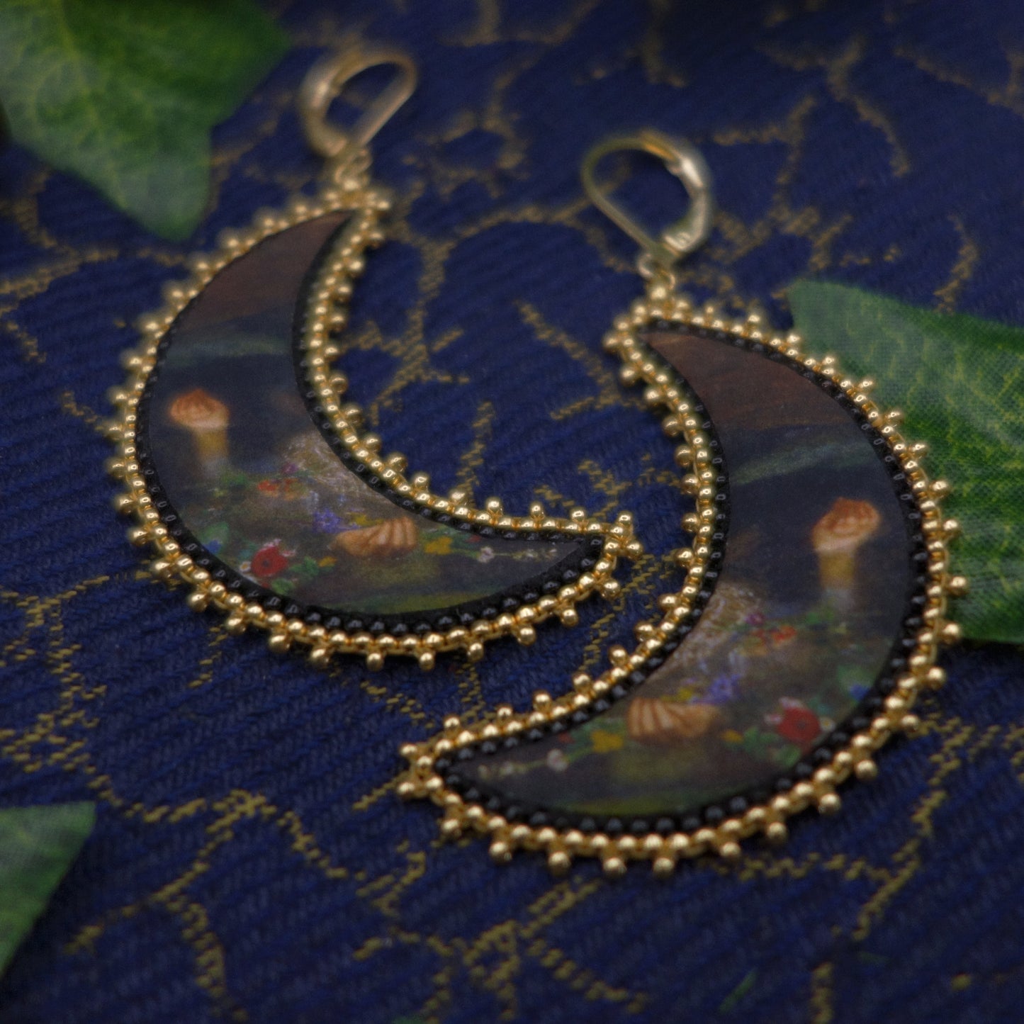 Boucles mains et fleurs