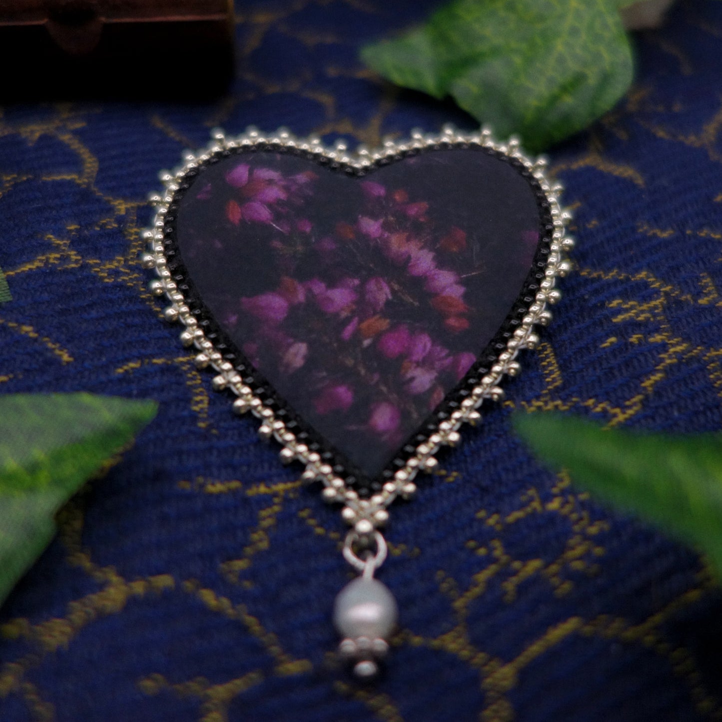 Broche bruyère