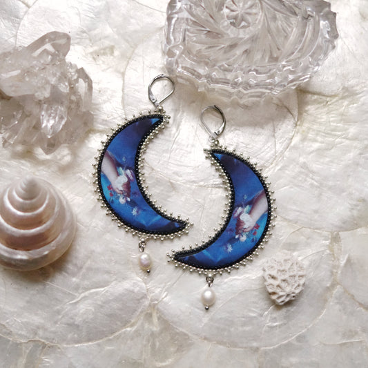 Boucles croissants de lune