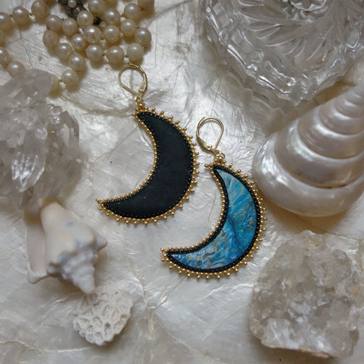 Boucles croissants de lune