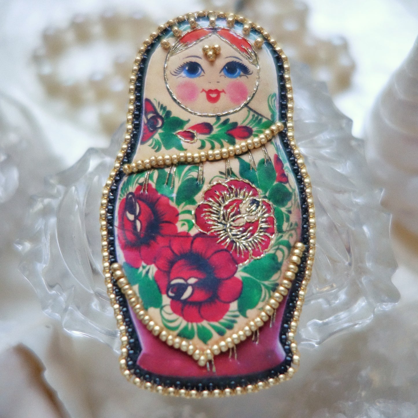 Broche matrioshka