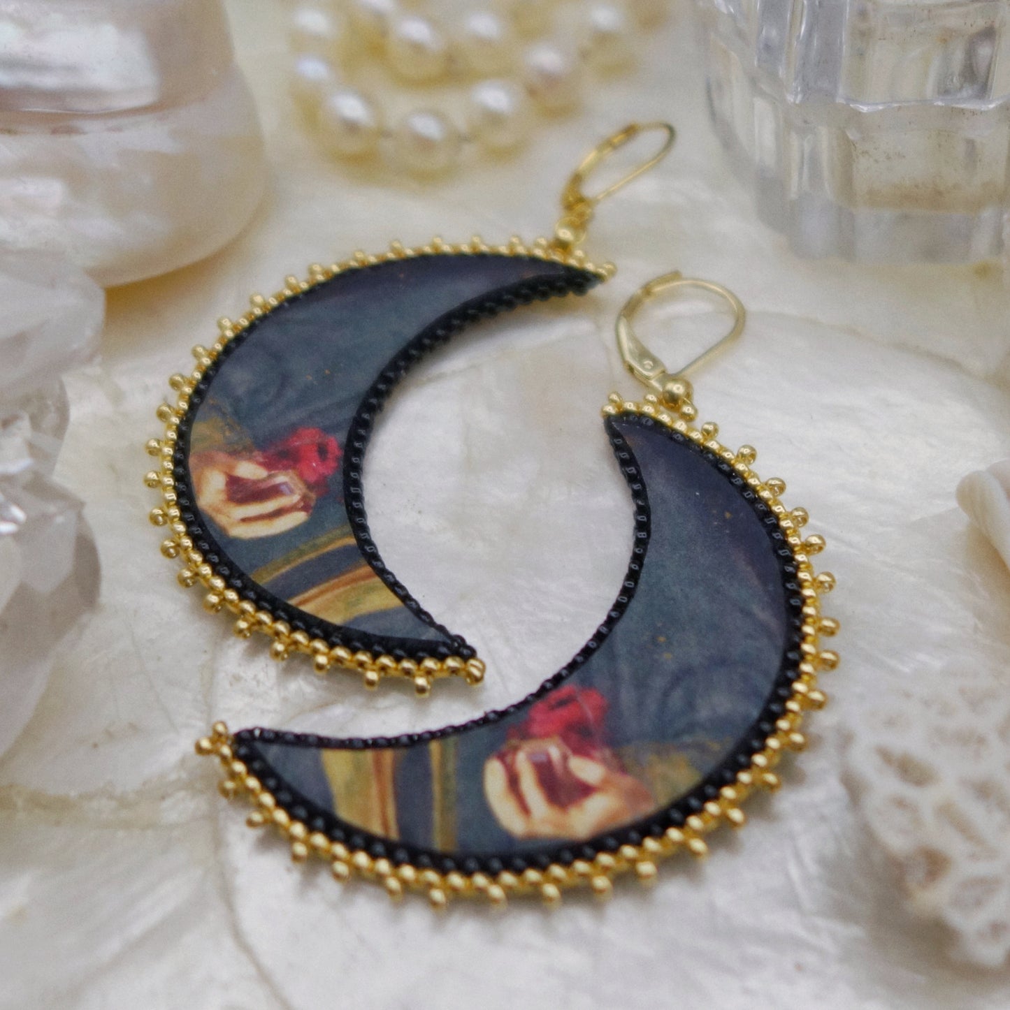 Boucles croissants de lune