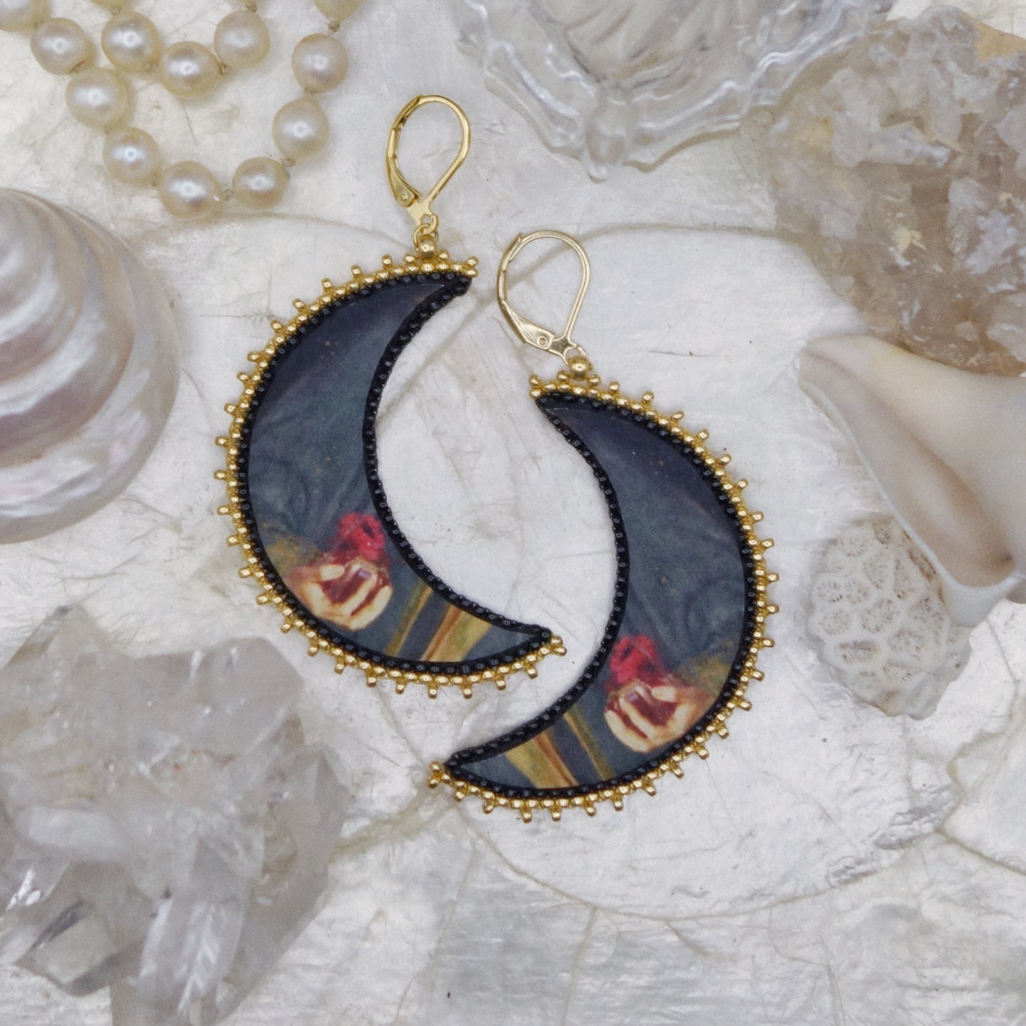 Boucles croissants de lune