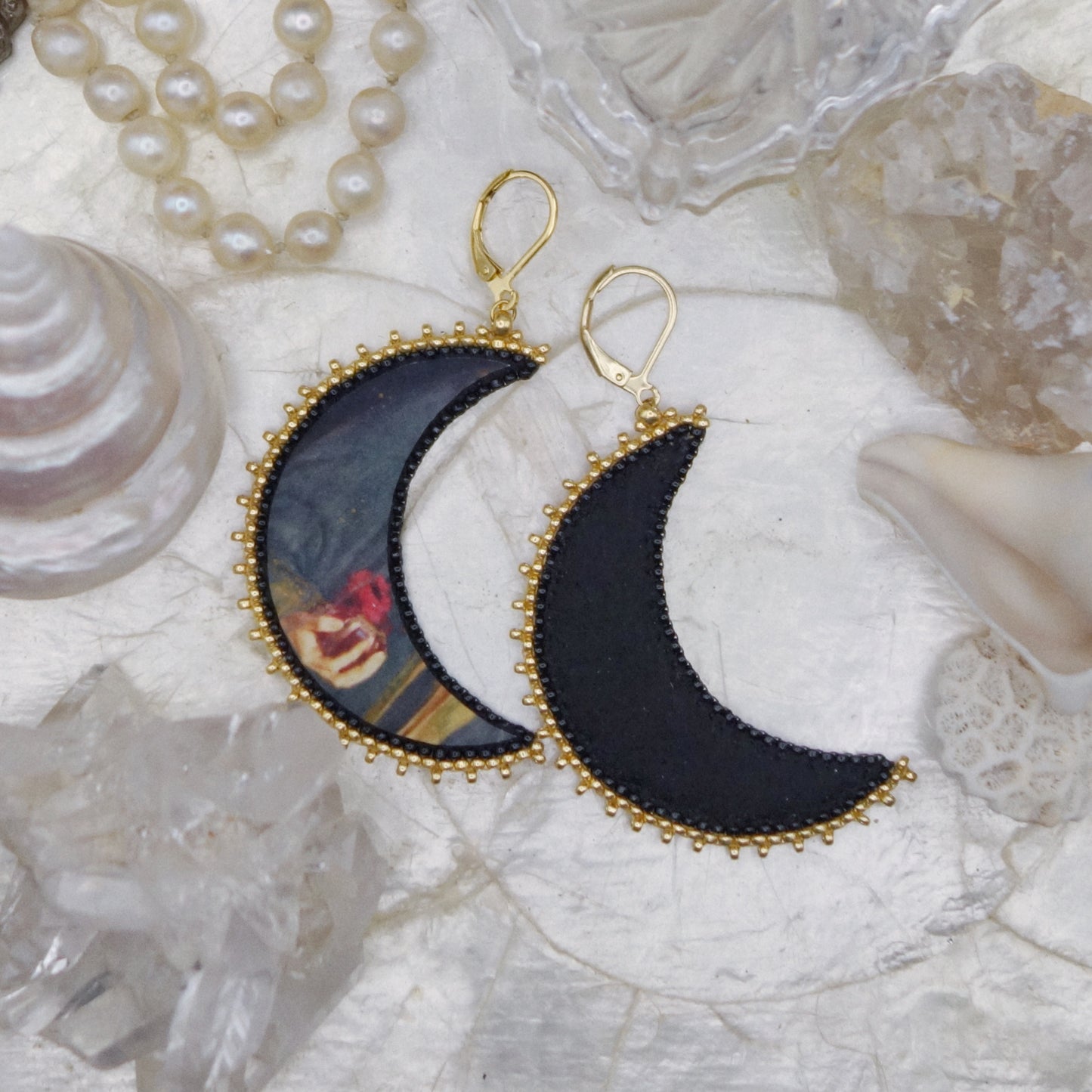 Boucles croissants de lune