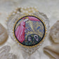 Broche illustration médiévale -- vide atelier