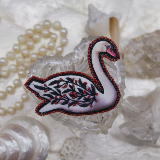 Broche cygne