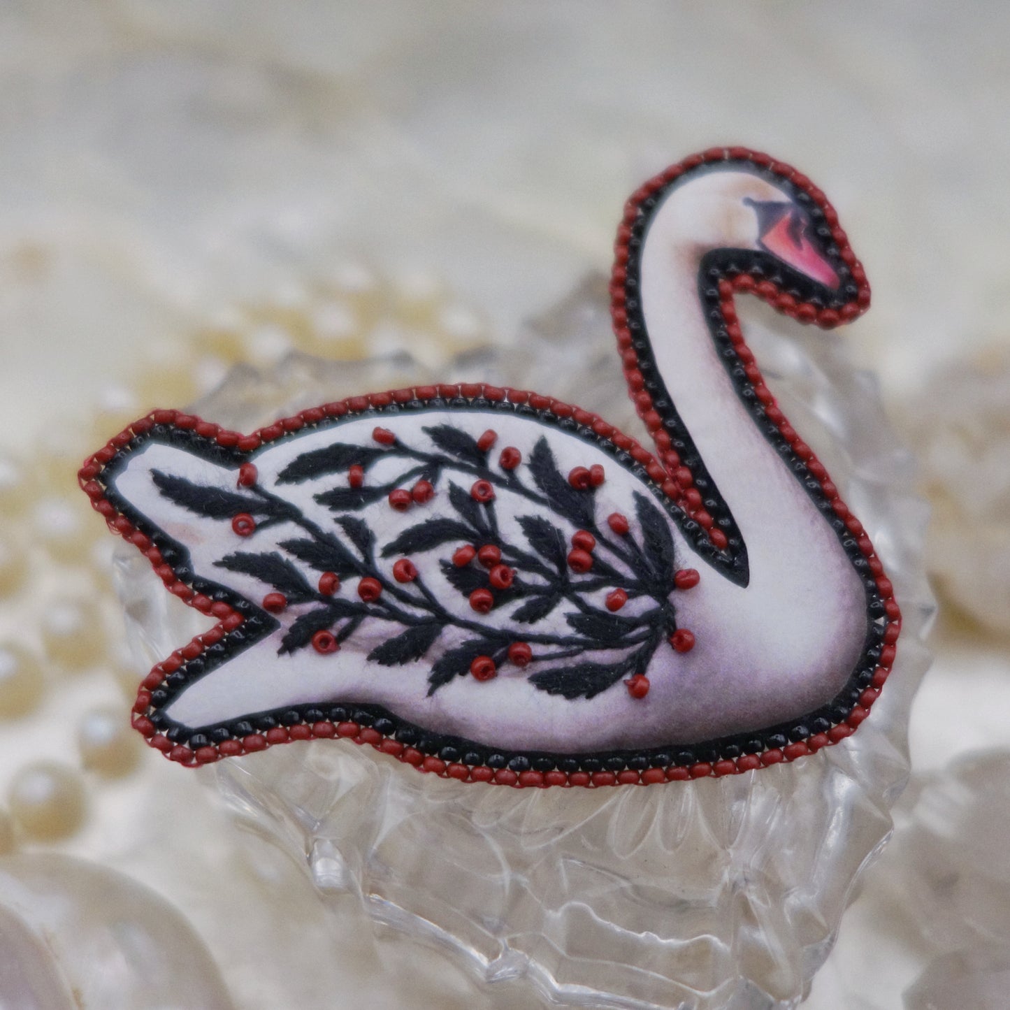 Broche cygne