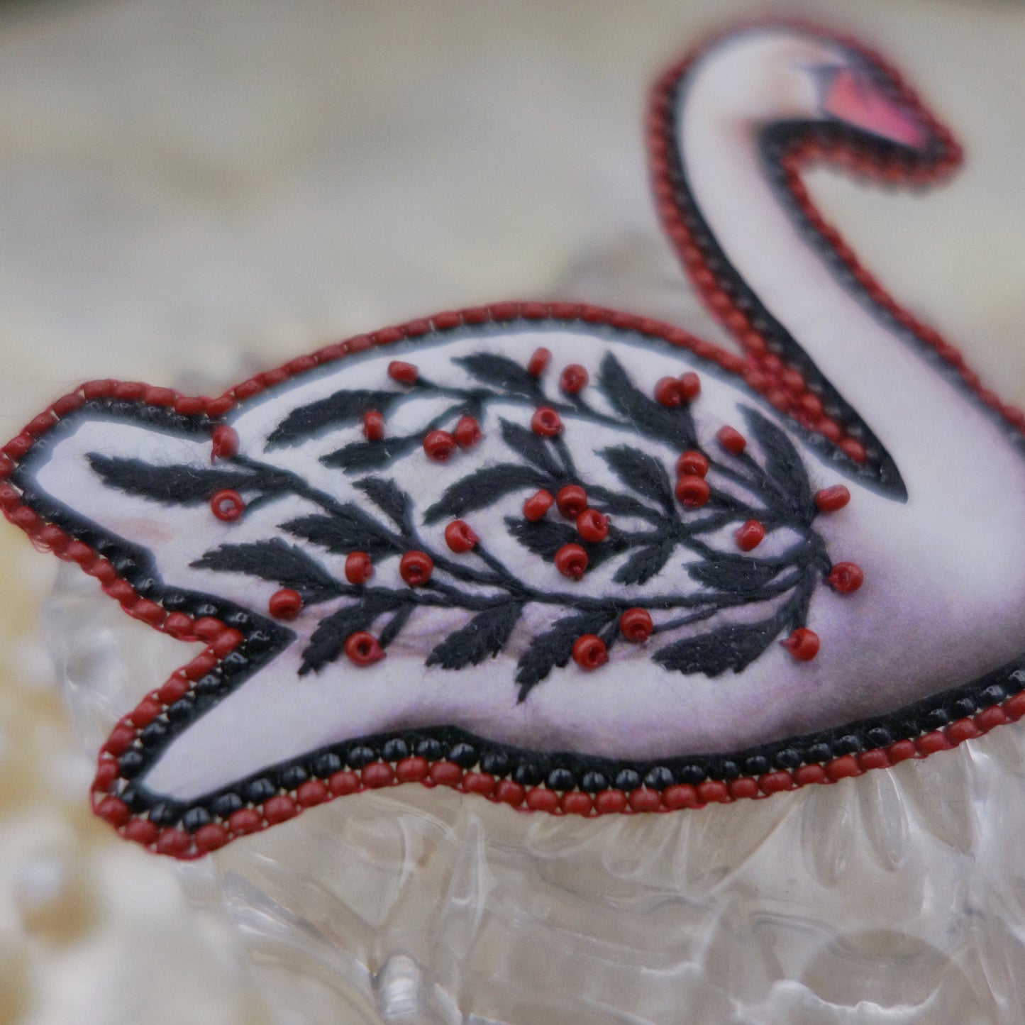 Broche cygne