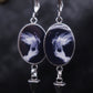 Boucles cœur enflammé