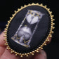 Broche sablier
