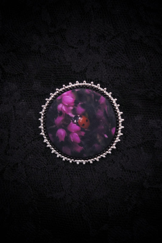 Broche coccinelle