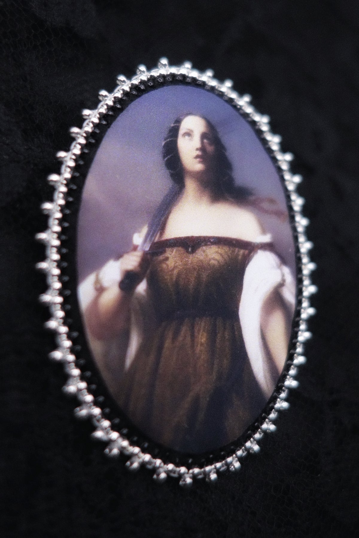 Broche tableau