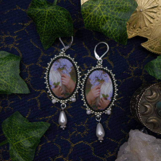 Boucles mains et fleurs