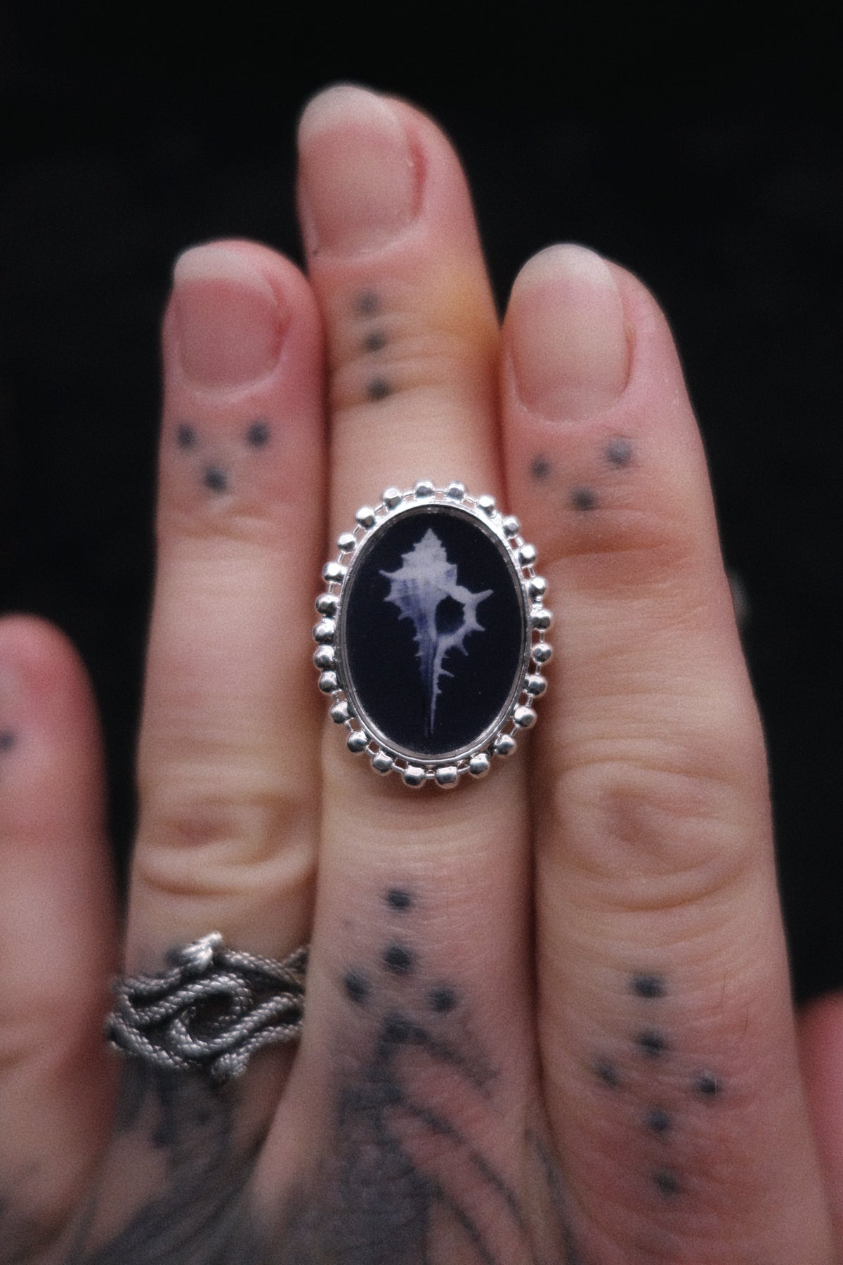 Bague coquillage