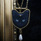 Collier tête de chat