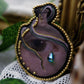 Broche fiole œil et serpent -- vide atelier