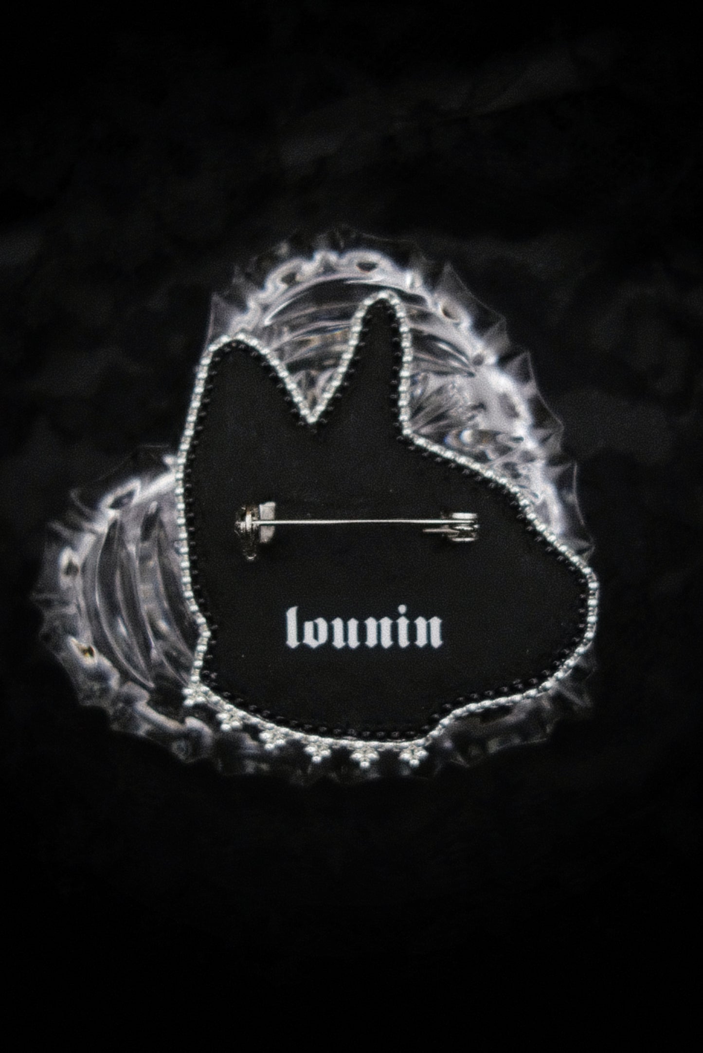 Broche chat