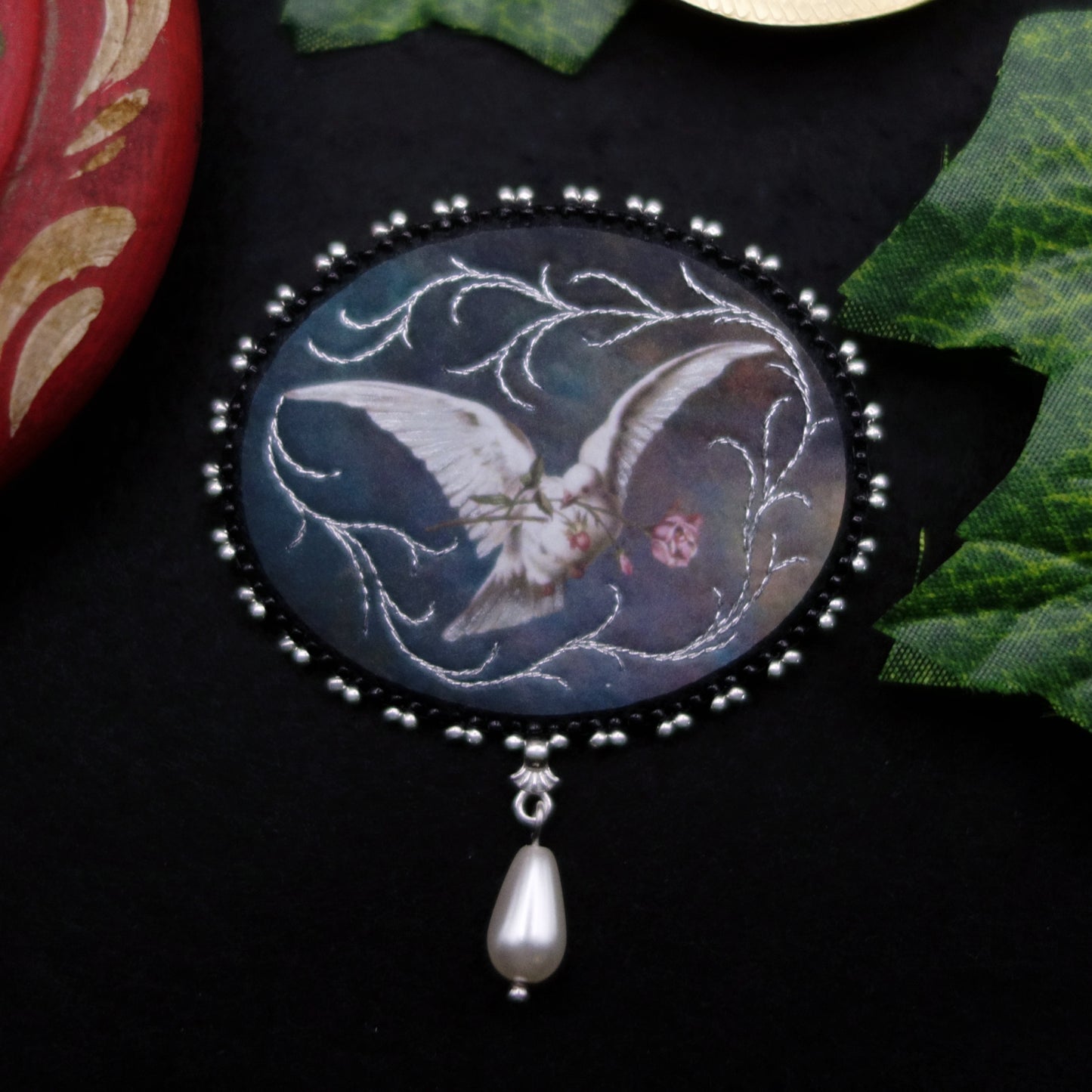 Broche colombe