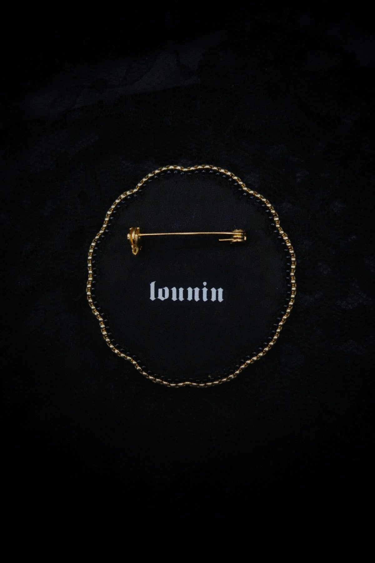 Broche citrouille
