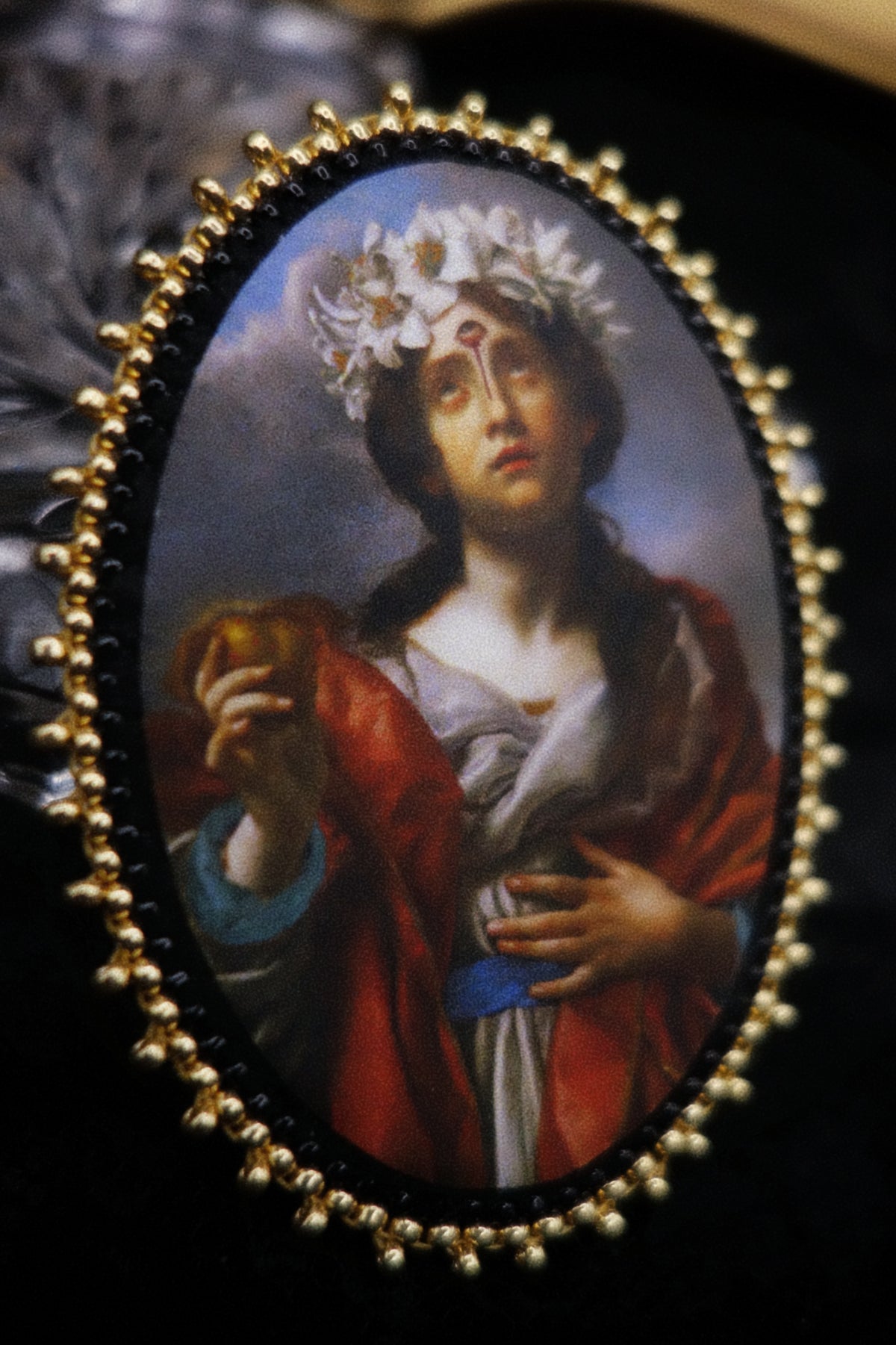 Broche tableau