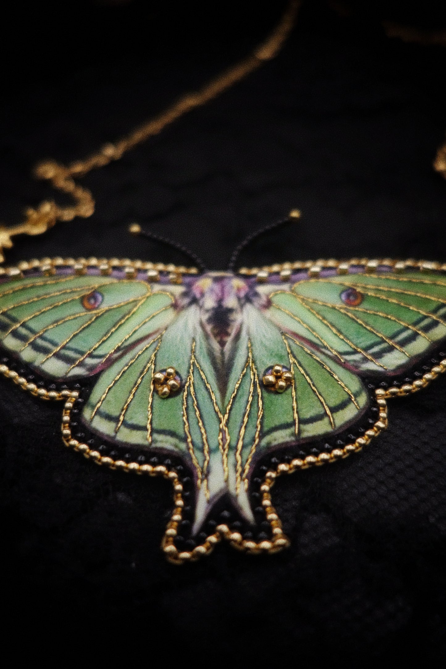 Collier papillon