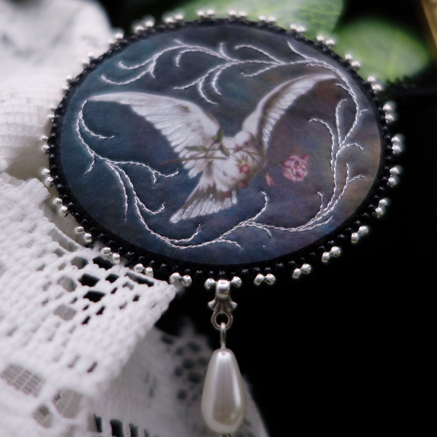 Broche colombe