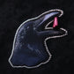 Broche corbeau