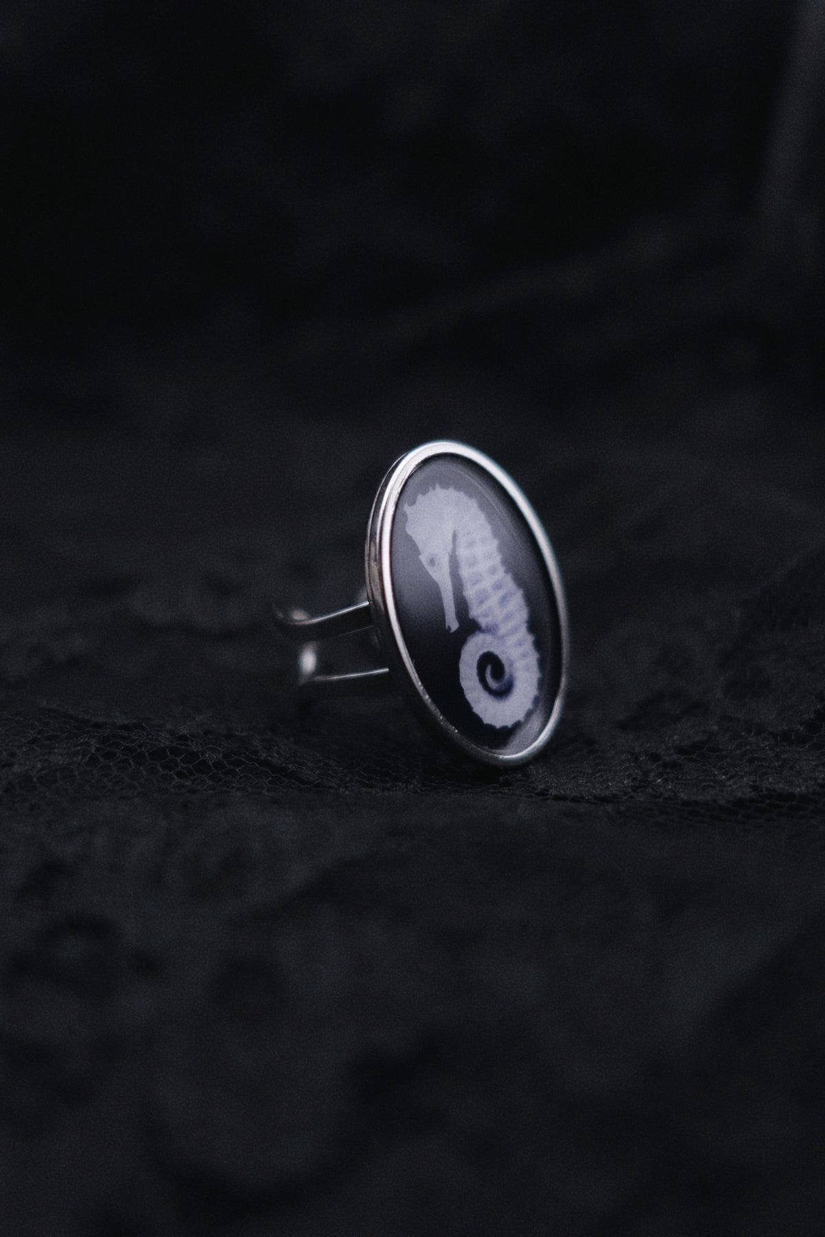 Bague hippocampe