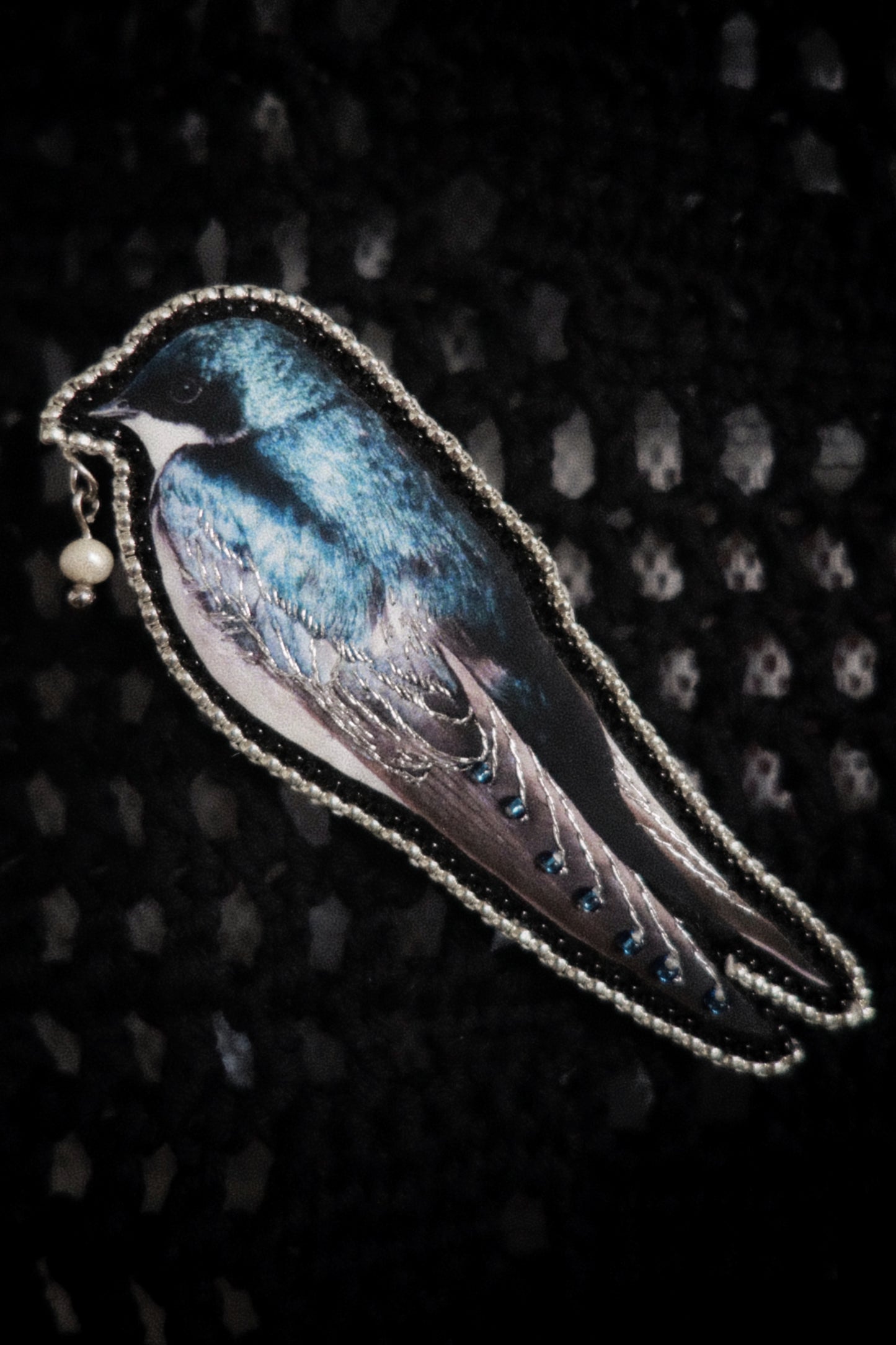 Broche hirondelle