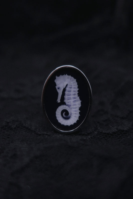 Bague hippocampe