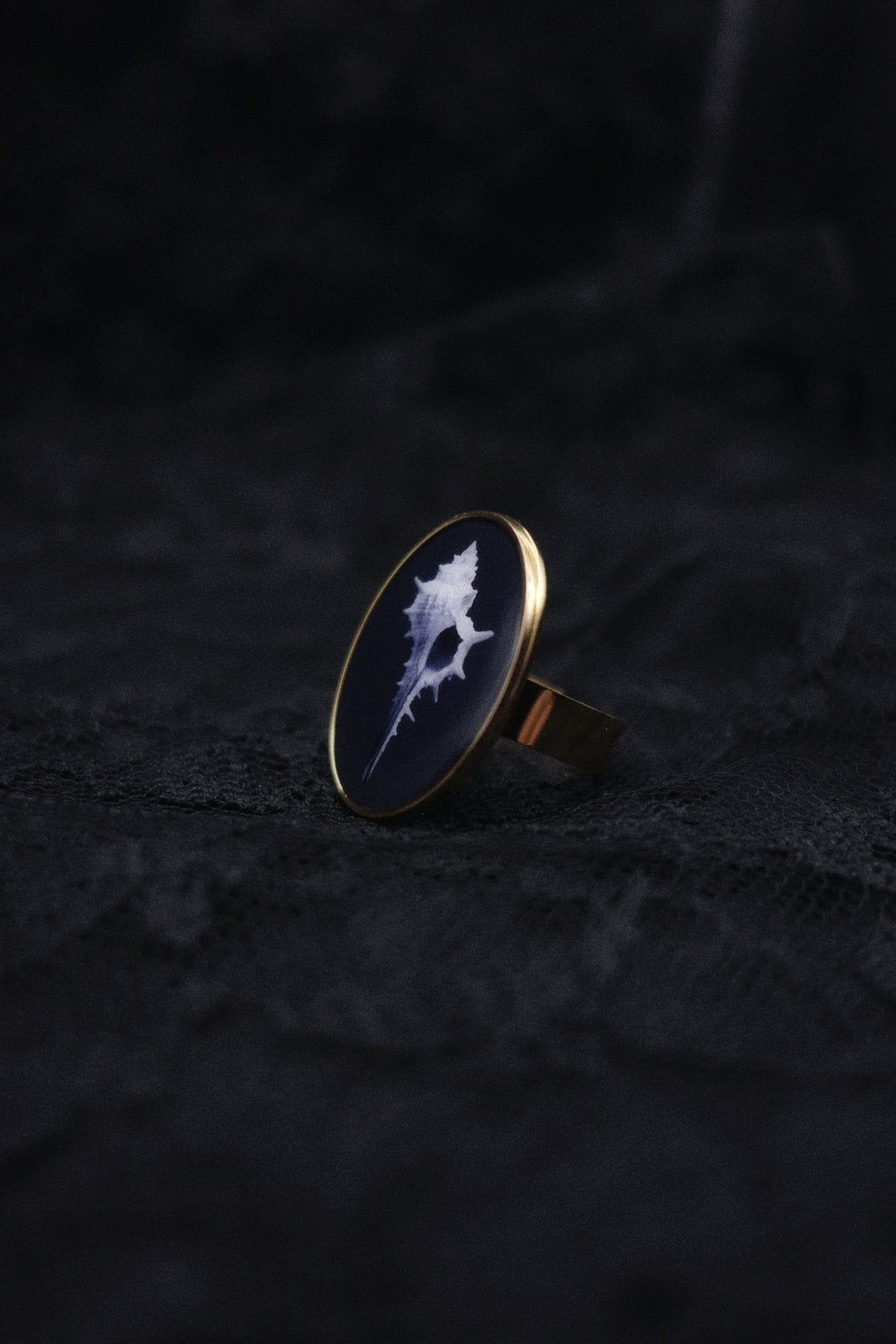 Bague coquillage