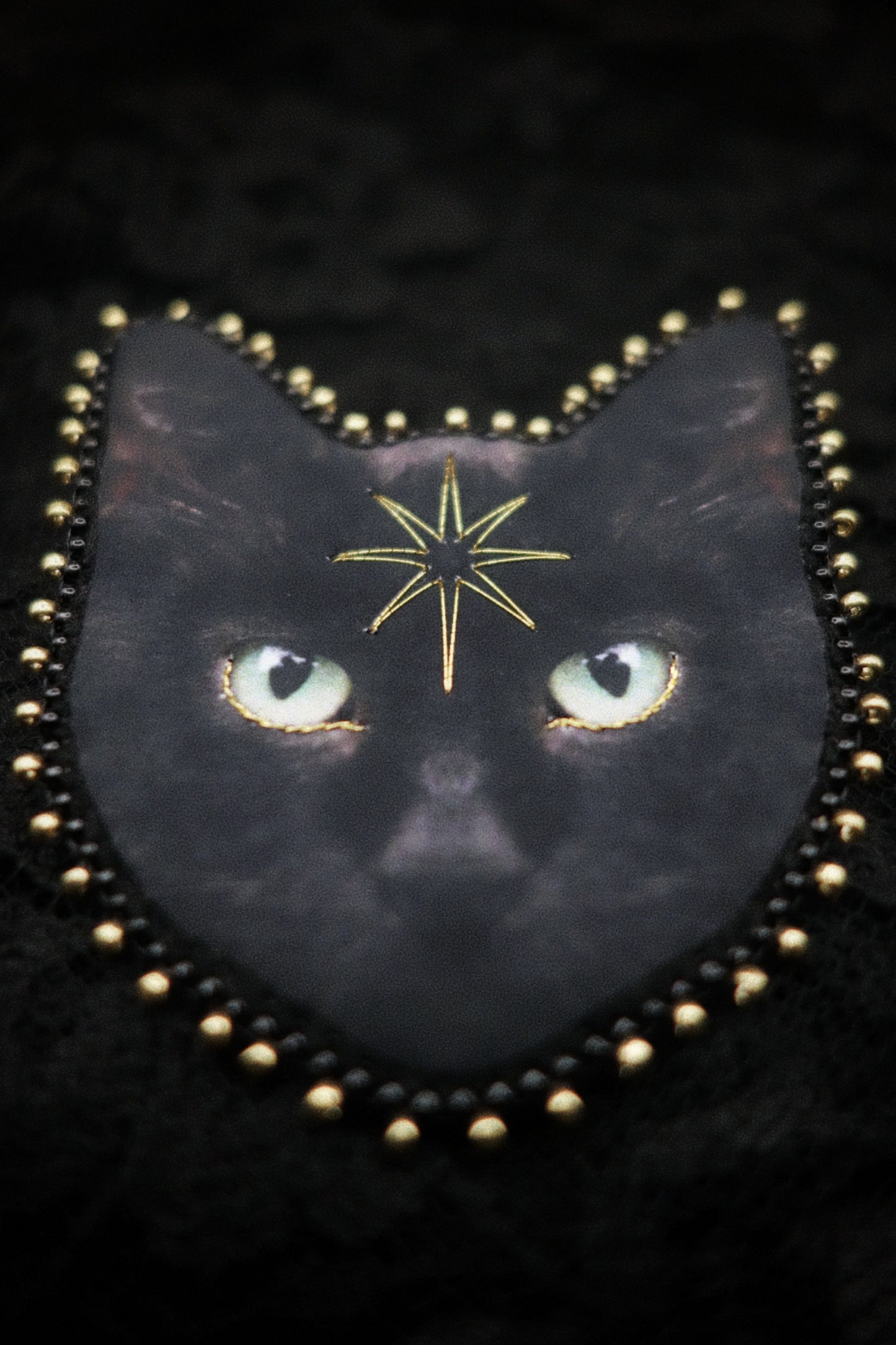 Broche chat