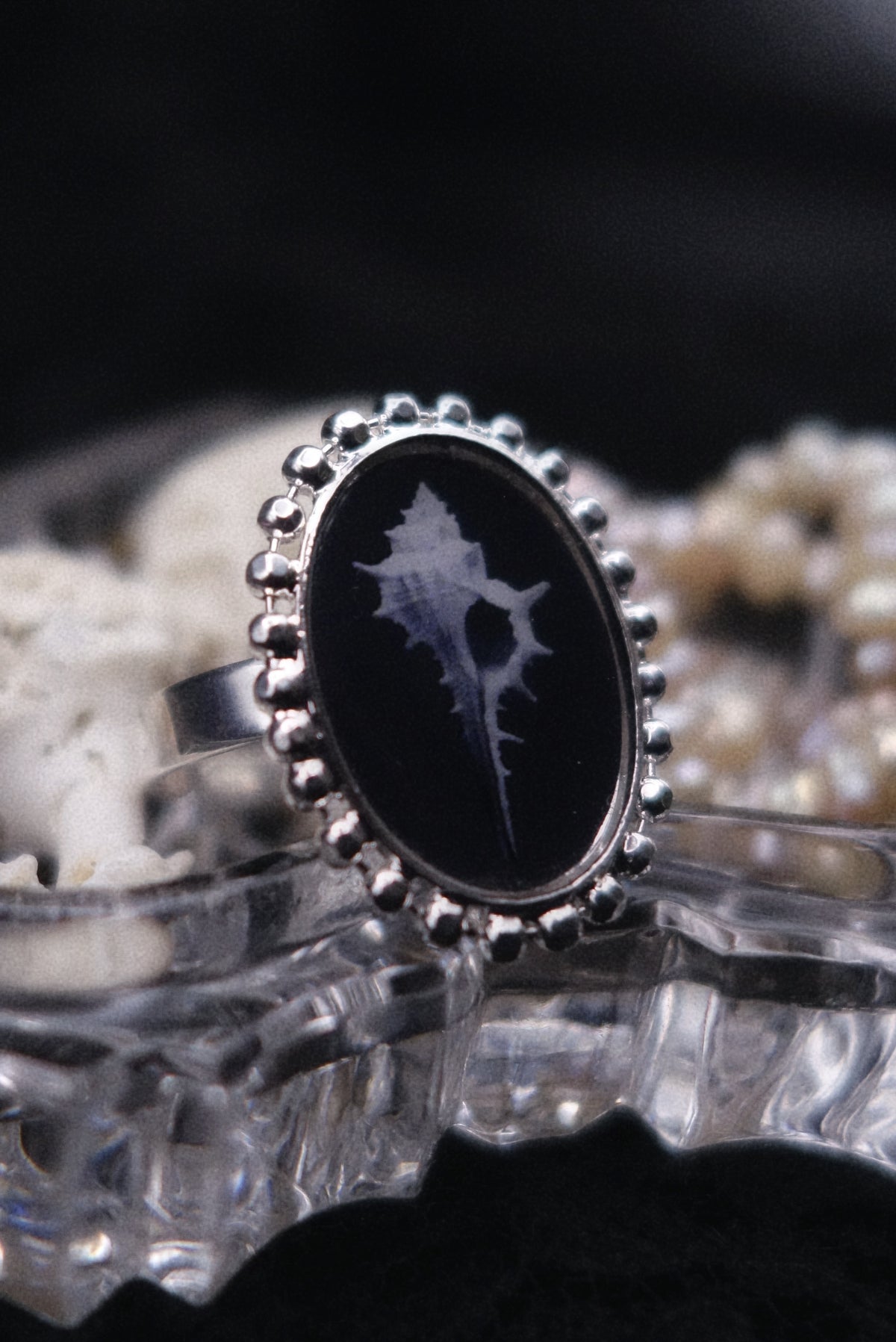 Bague coquillage