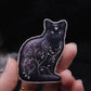 Broche chat noir