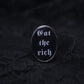 Bague "eat the rich"