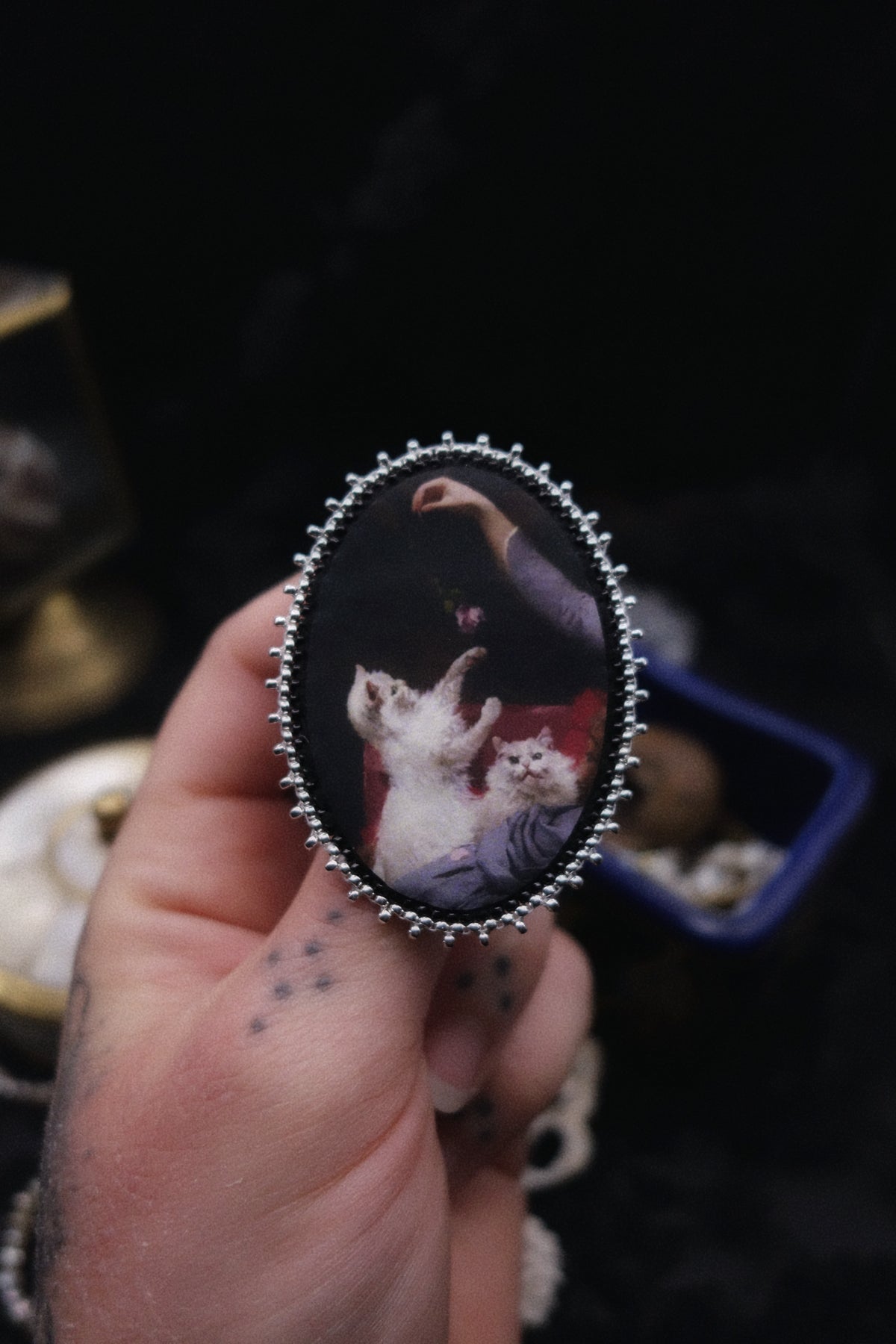 Broche tableau