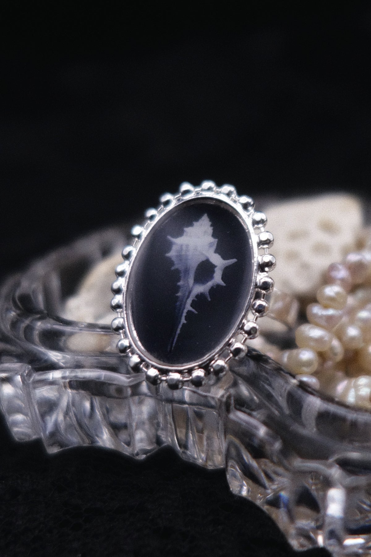 Bague coquillage
