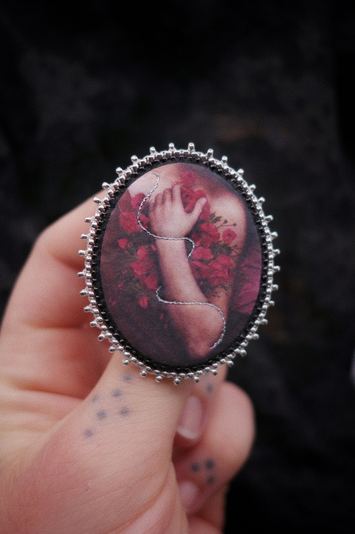 Broche tableau
