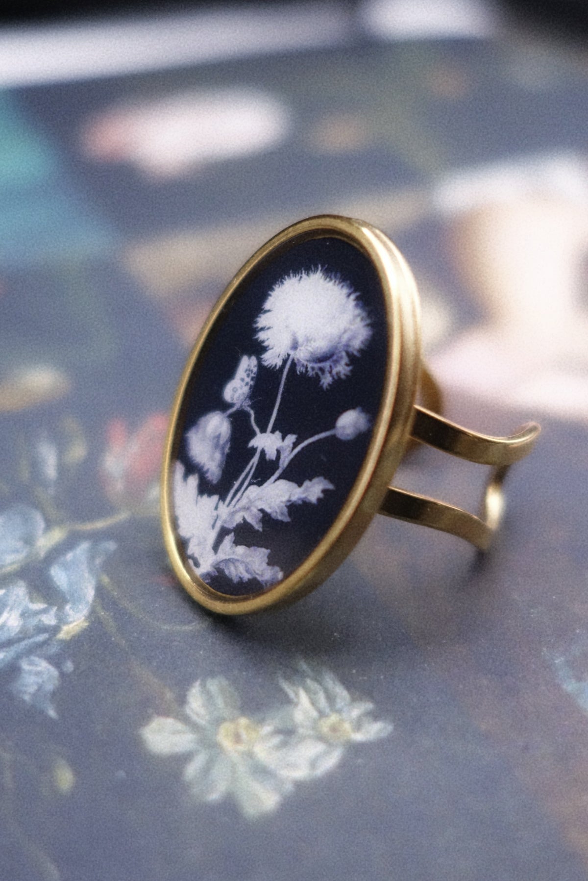 Bague fleurs