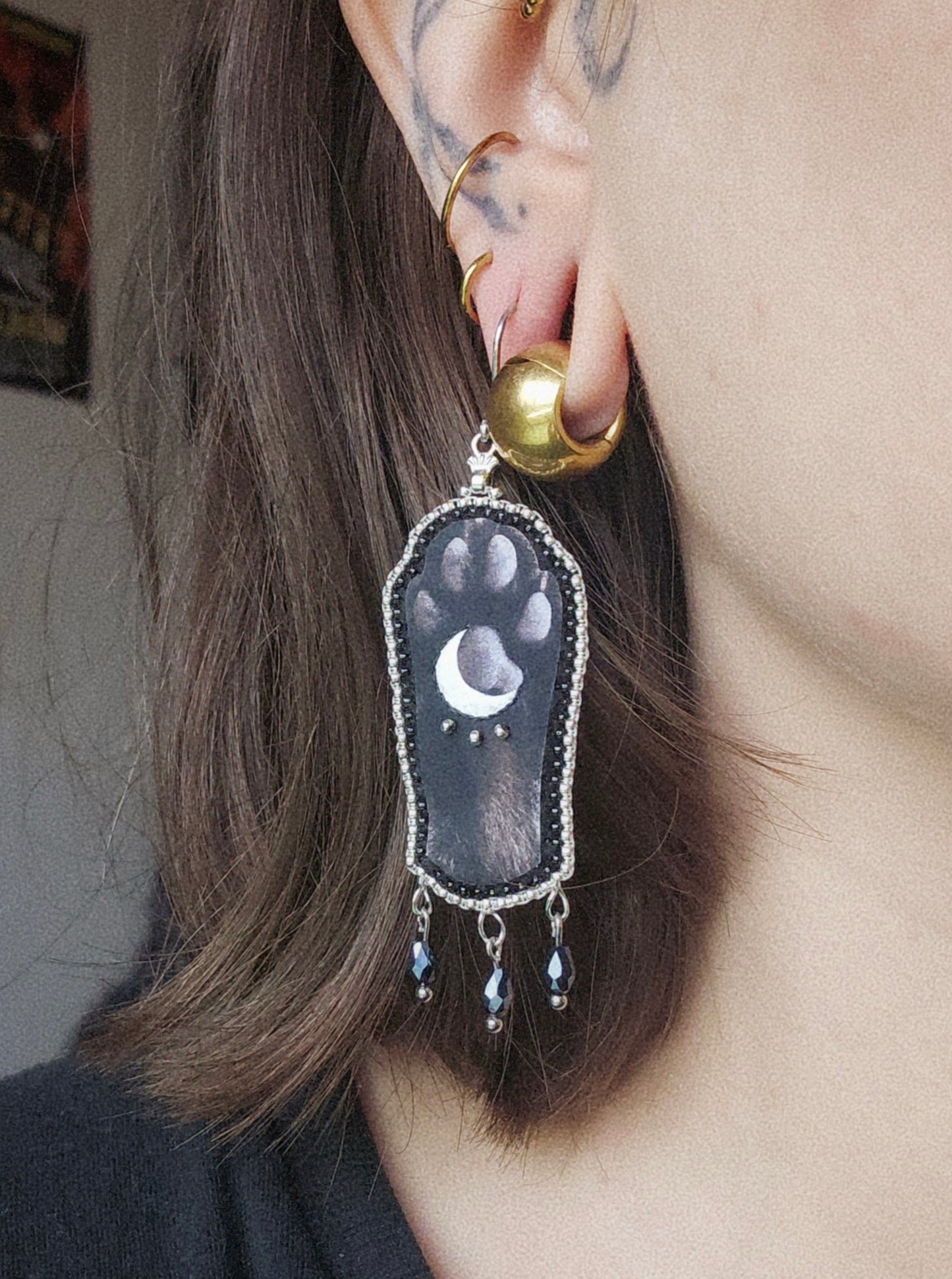 Boucles pattes de chat