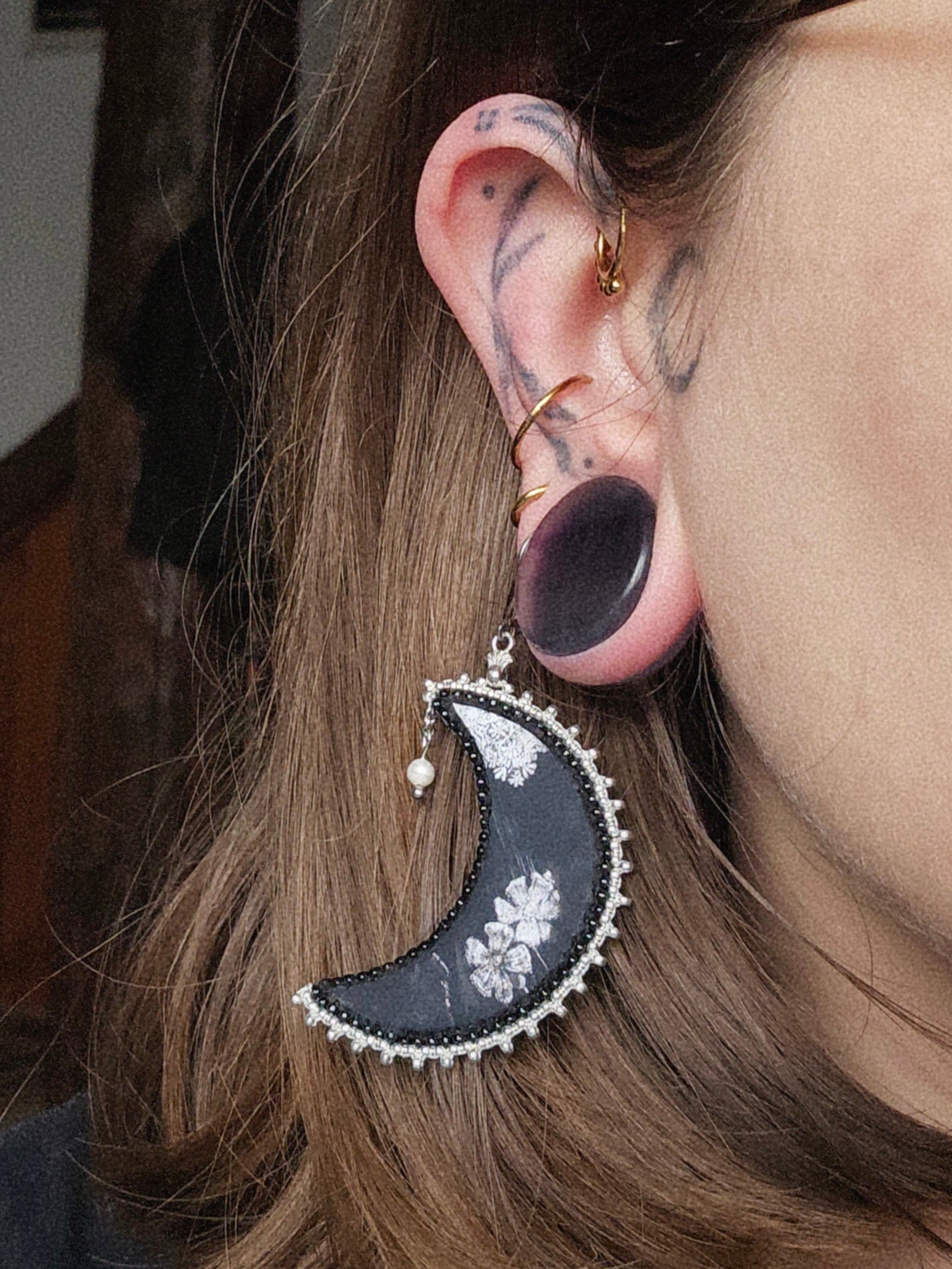 Boucles demi-lunes