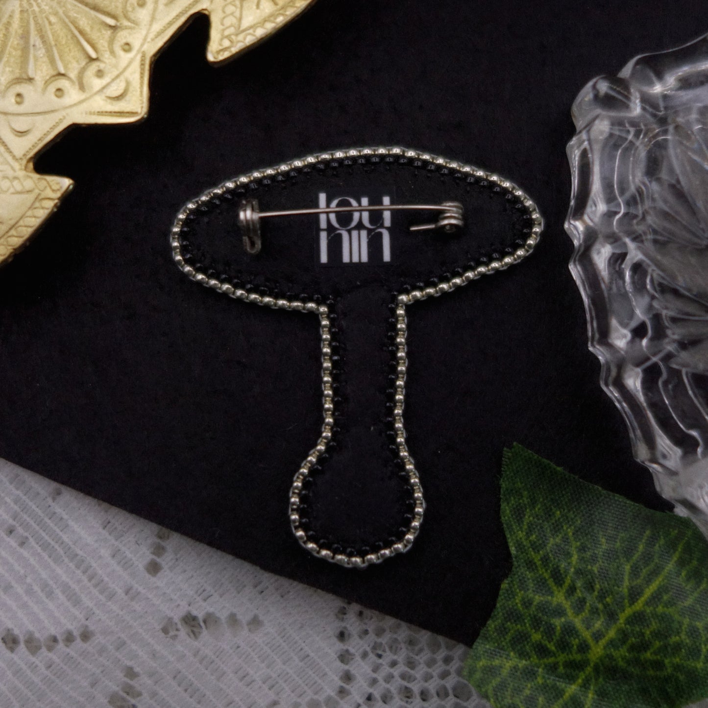 Broche champignon