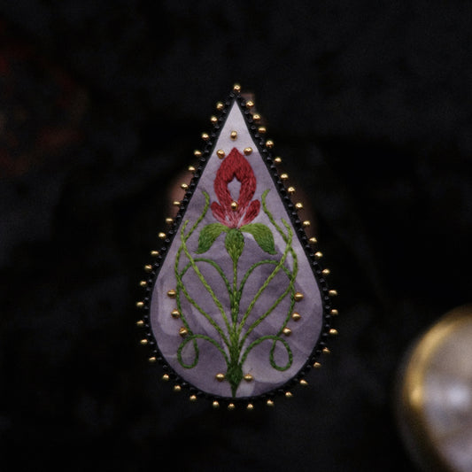 Broche fleur