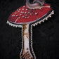 Broche champignon et escargot